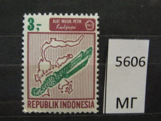 Фото марки Индонезия 1967г *