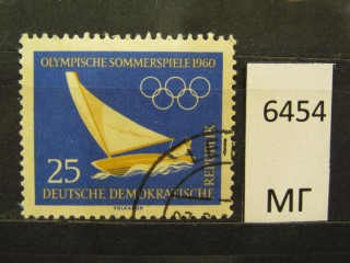 Фото марки ГДР 1960г