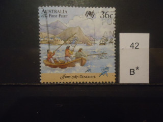 Фото марки Австралия 1987г