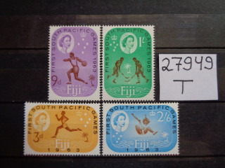 Фото марки Британские Фиджи серия 1963г **