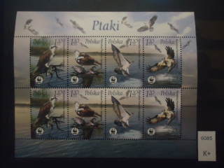 Фото марки Польша 2003г малый лист **