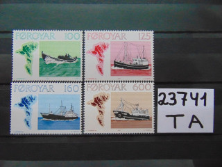 Фото марки Форерские Острова серия 1977г **