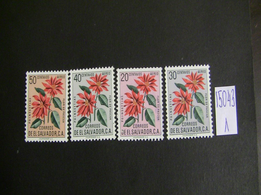 Фото марки Сальвадор 1960г **