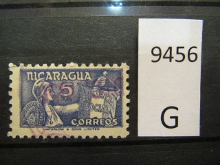 Фото марки Никарагуа 1956г