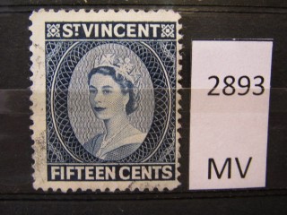 Фото марки Брит. Сент Винсент 1955г *