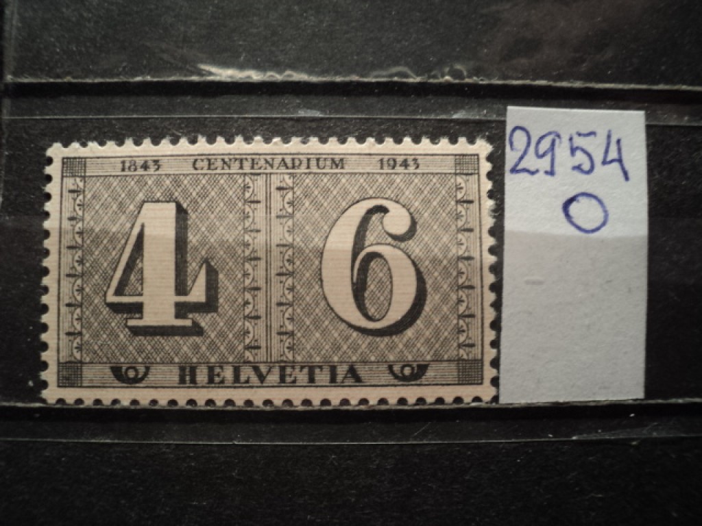 Фото марки Швейцария 1943г **