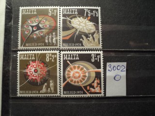 Фото марки Мальта серия 1974г **