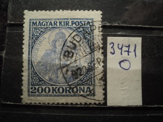 Фото марки Венгрия 1923г