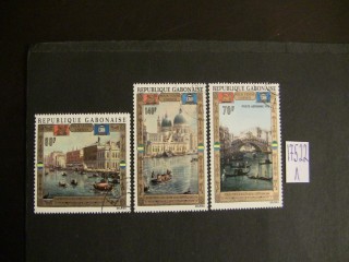 Фото марки Габон 1972г серия