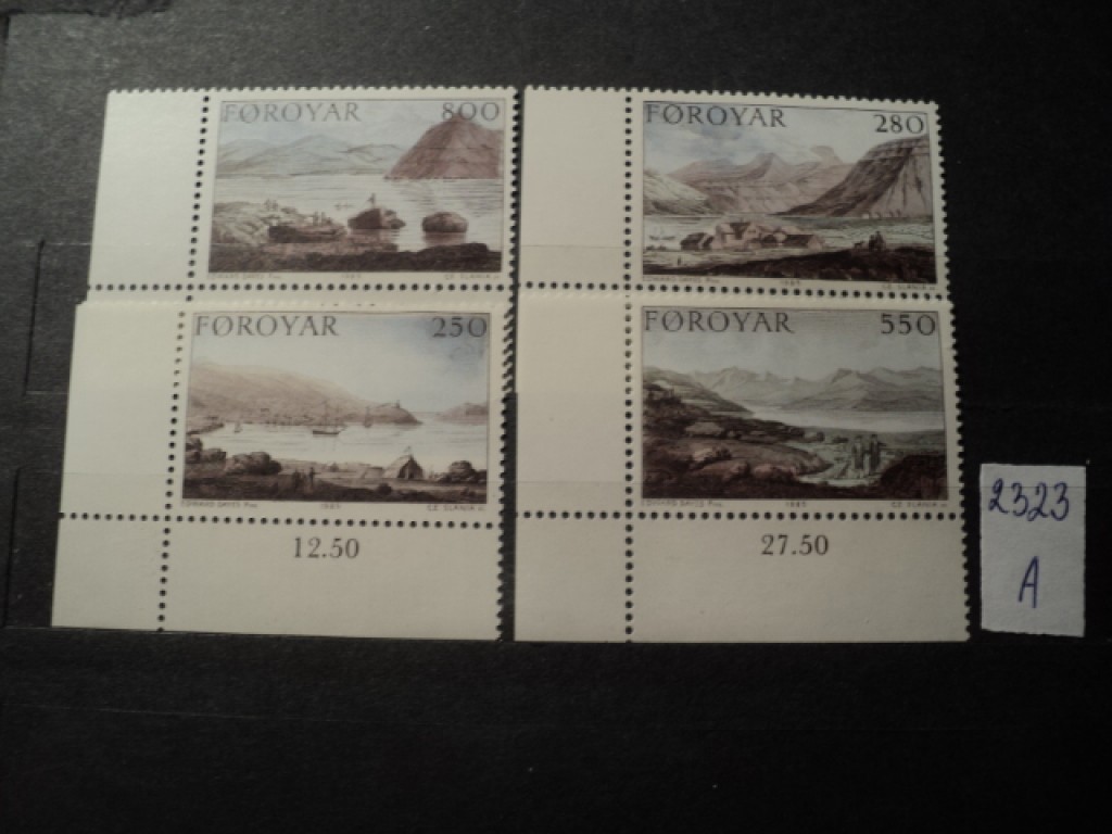 Фото марки Форерские острова 1985г *