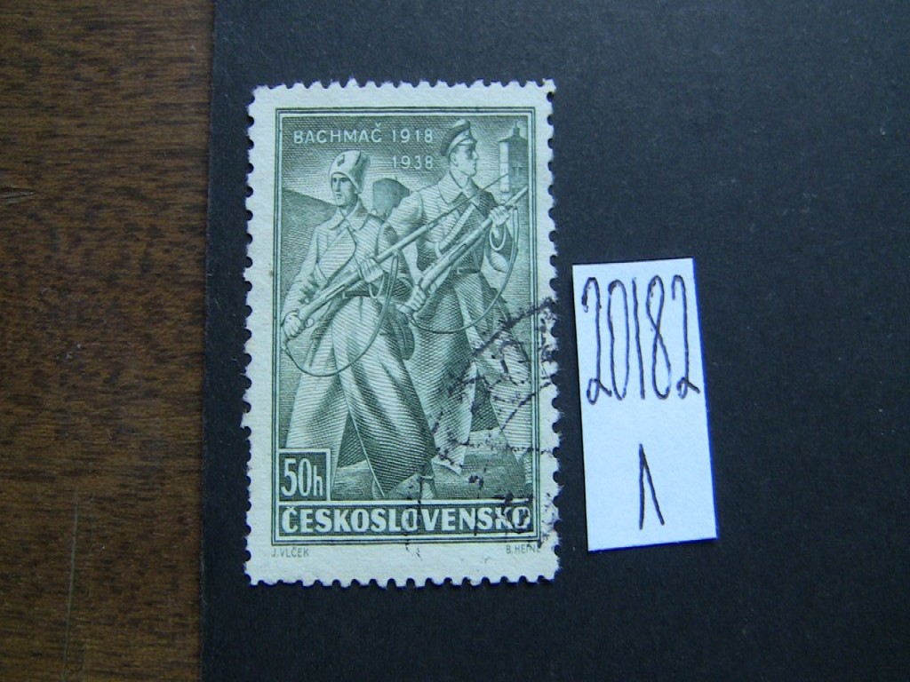 Фото марки Чехословакия 1938г