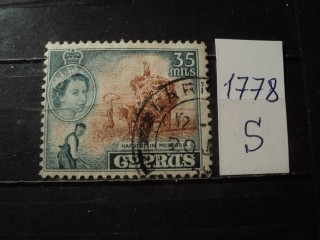 Фото марки Кипр 1956г