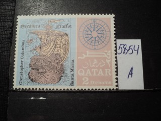 Фото марки Катар **