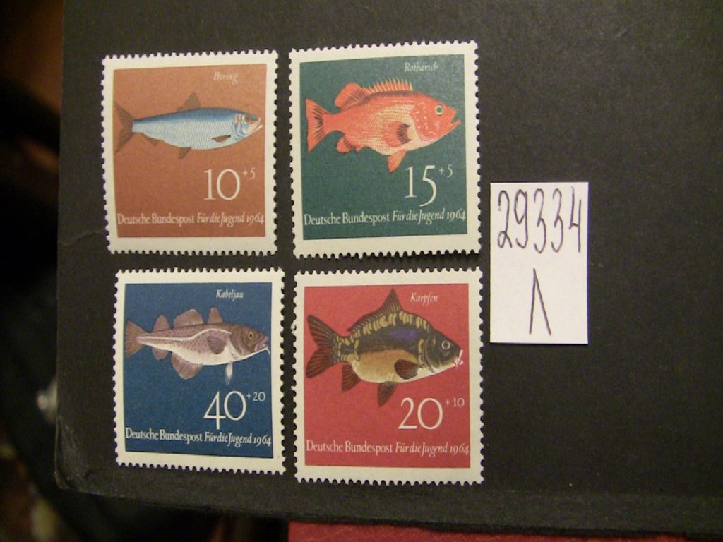 Фото марки Германия ФРГ 1964г серия **
