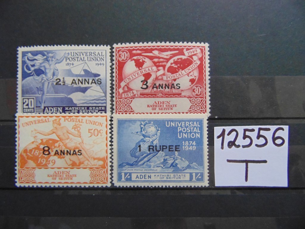 Фото марки Британский Аден серия 1949г **