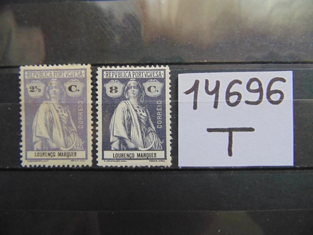 Фото марки Португальский Лоуренсо Маркуес 1914г *