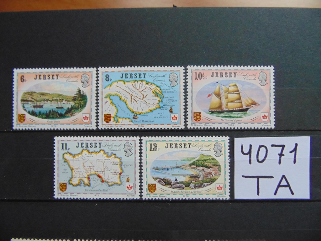 Фото марки Британский Джерсей серия 1978г **