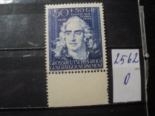 Фото марки Германская оккупация Польши 1944г **