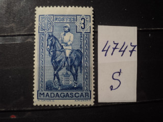 Фото марки Мадагаскар 1939г *