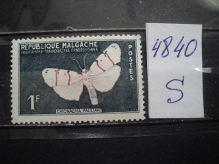 Фото марки Мадагаскар 1961г **