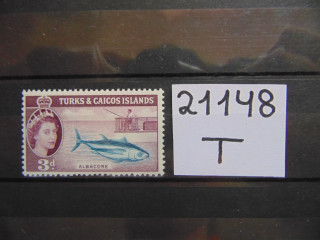 Фото марки Британские Теркс и Кайкос 1957г **