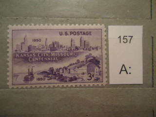 Фото марки США 1950г **