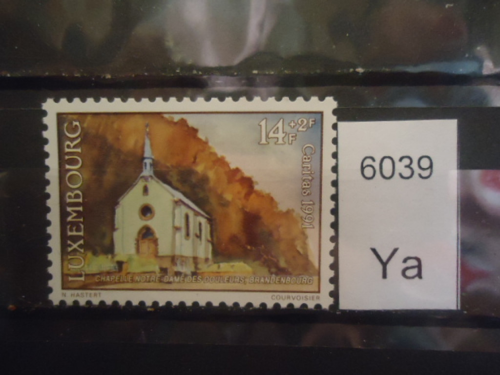 Фото марки Люксембург 1991г **