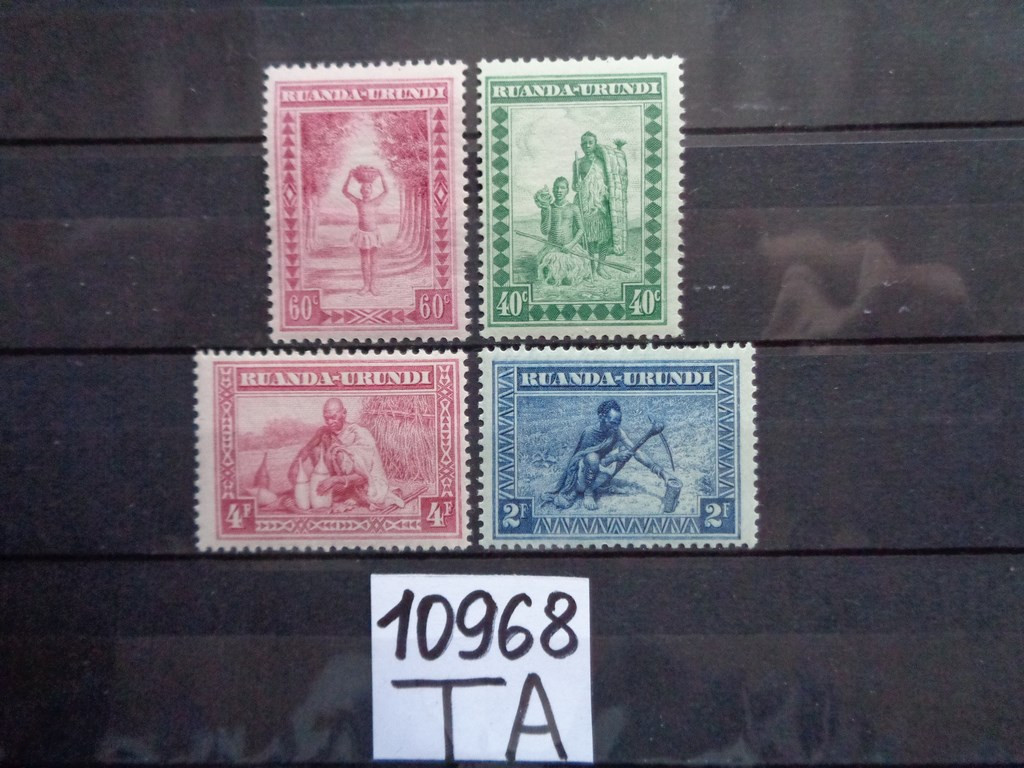 Фото марки Руанда-Урунди 1931г **