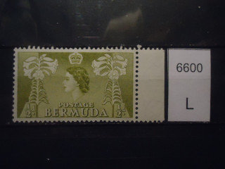 Фото марки Брит. Бермуды 1953-58гг **