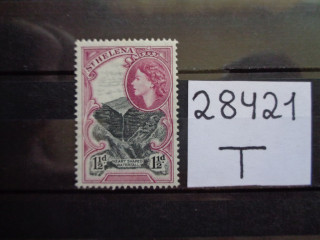 Фото марки Британская Святая Елена 1953г *
