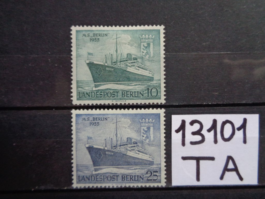 Фото марки Берлин серия 1955г *