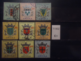 Фото марки Порт. Ангола набор марок