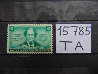 Фото марки США марка 1948г **