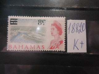 Фото марки Брит. Багамские острова 1966г надпечатка *