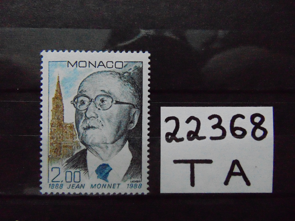 Фото марки Монако марка 1988г **