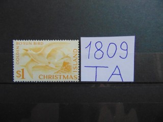 Фото марки Остров Рождества 1963г *