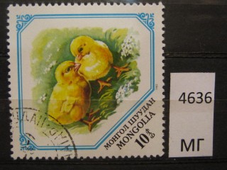Фото марки Монголия 1982г