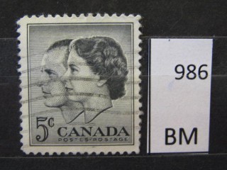 Фото марки Канада 1957г