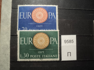 Фото марки Италия серия 1960г **