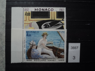 Фото марки Монако 1982г **