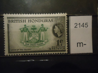 Фото марки Брит. Гондурас 1953-57гг *