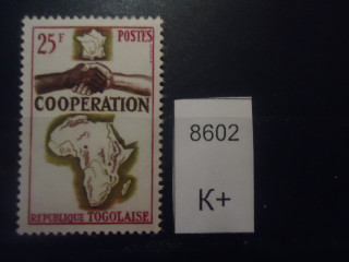 Фото марки Того 1961г **