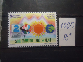 Фото марки Сан Марино 2000г **