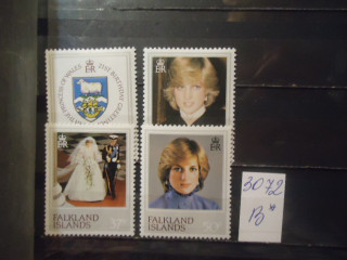Фото марки Фалклендские острова серия 1982г *