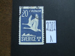 Фото марки Швеция 1942г