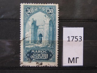 Фото марки Марокко 1923г