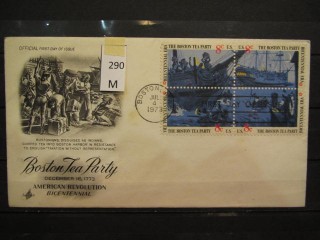 Фото марки США 1973г FDC (первый день гашения)