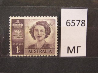 Фото марки Австралия 1947г