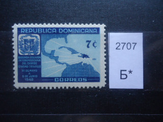 Фото марки Доминиканская Республика 1940г **