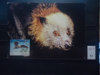 Фото марки Самоа почтовая карточка
